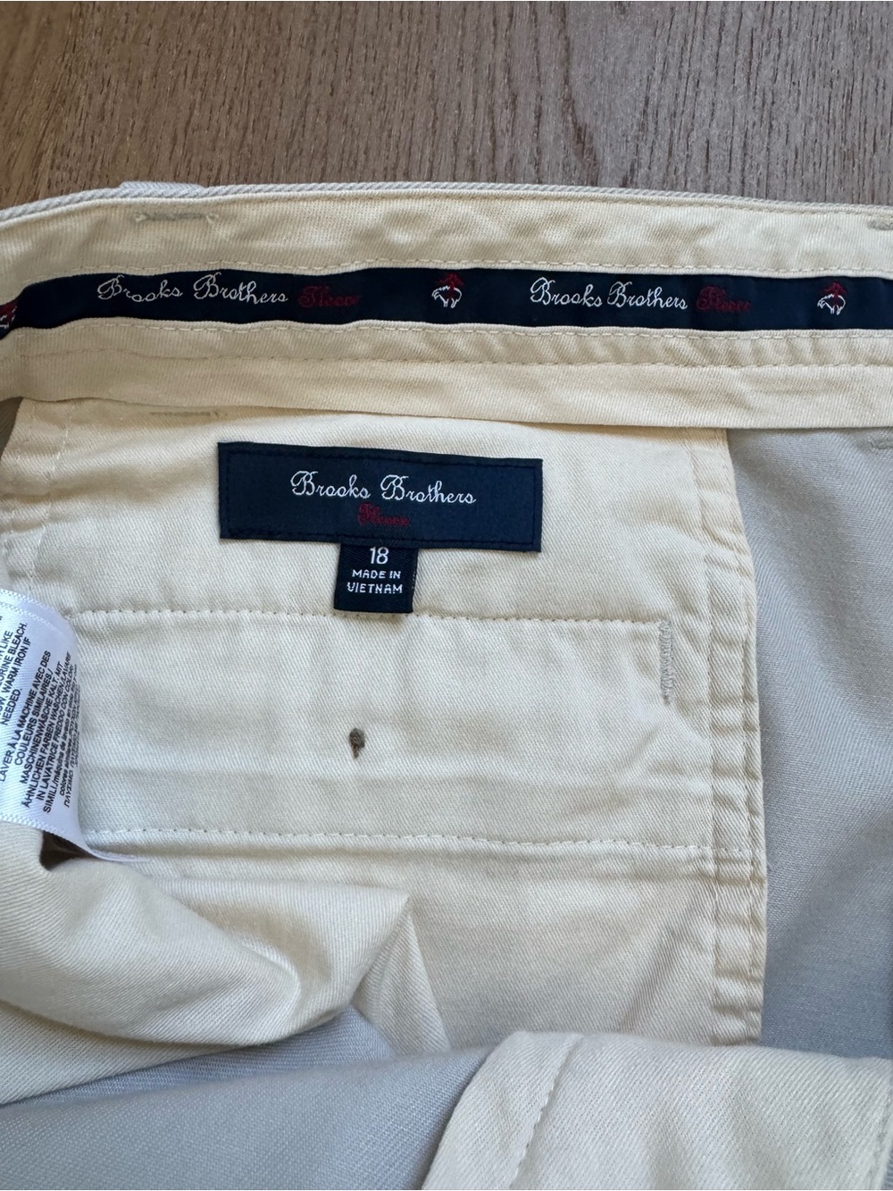 Brooks Brothers Chinos BOYS Size 18 - Picture 5 of 6